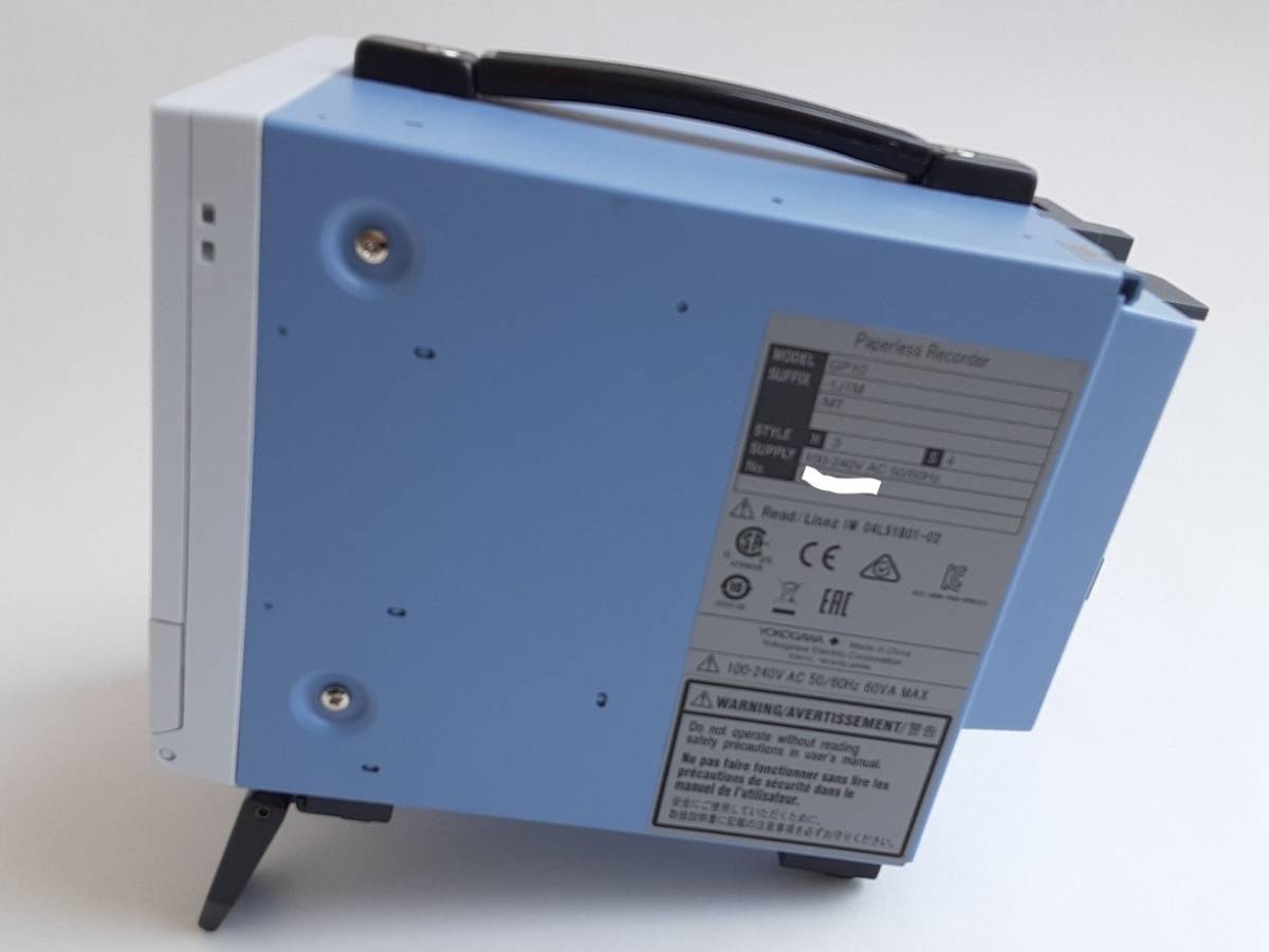 横河電機 Yokogawa ペーパレスレコーダ(記録計) GP10-1J1M/MT 横河電機 Yokogawa ペーパレスレコーダ(記録計) GP10-1J1M/MT