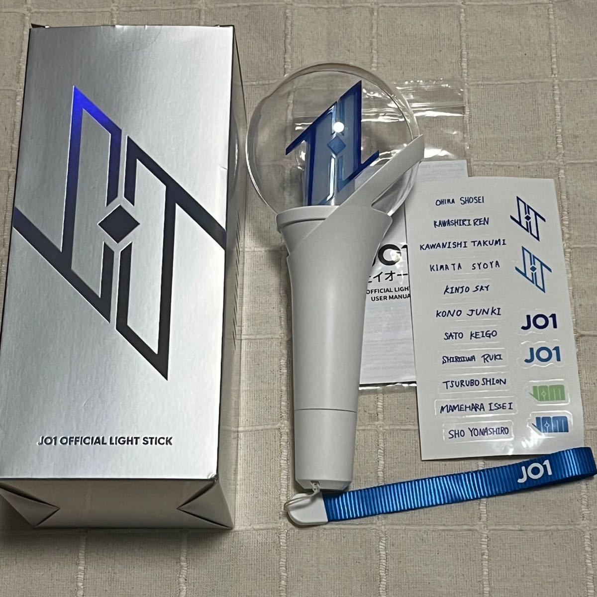 JO1 ペンライト OFFICIAL LIGHT STICK ペンラ jo1 使用説明書