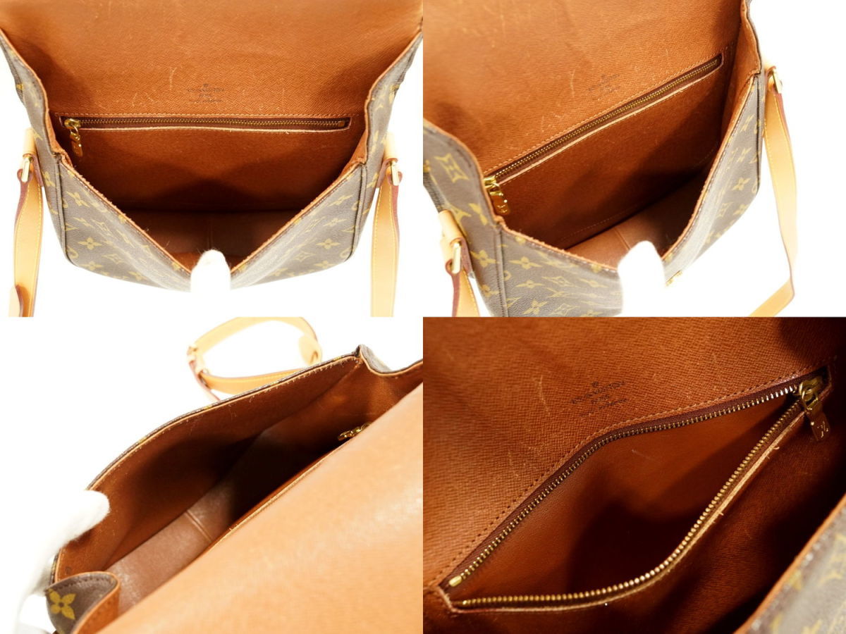 本物 ルイヴィトン LOUIS VUITTON LV サンクルー モノグラム