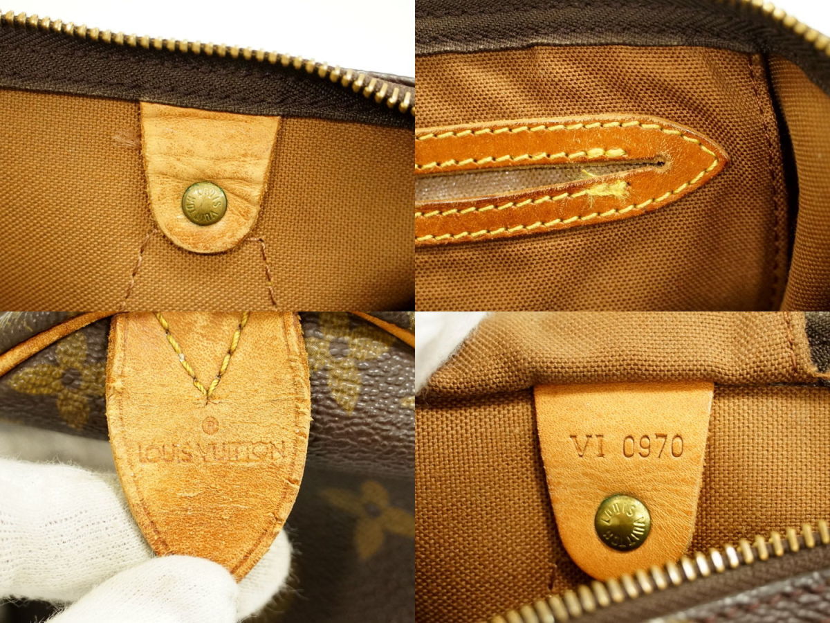 本物 ルイヴィトン LOUIS VUITTON LV スピーディ 30 モノグラム ミニ