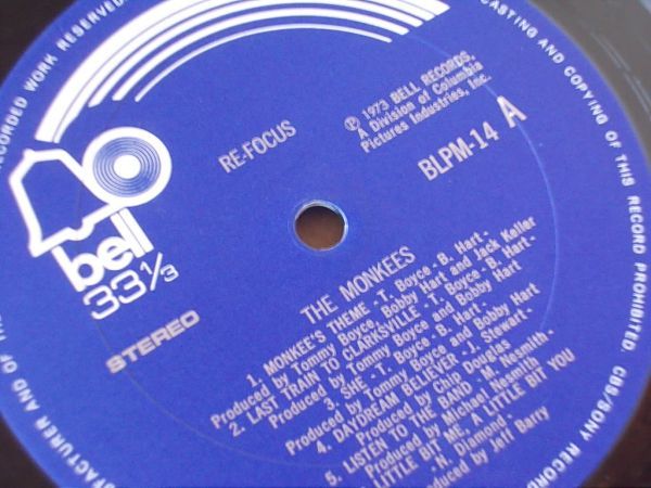 P7147 即決 LPレコード ザ・モンキーズ『おもいでのモンキーズ』 国内盤の画像3