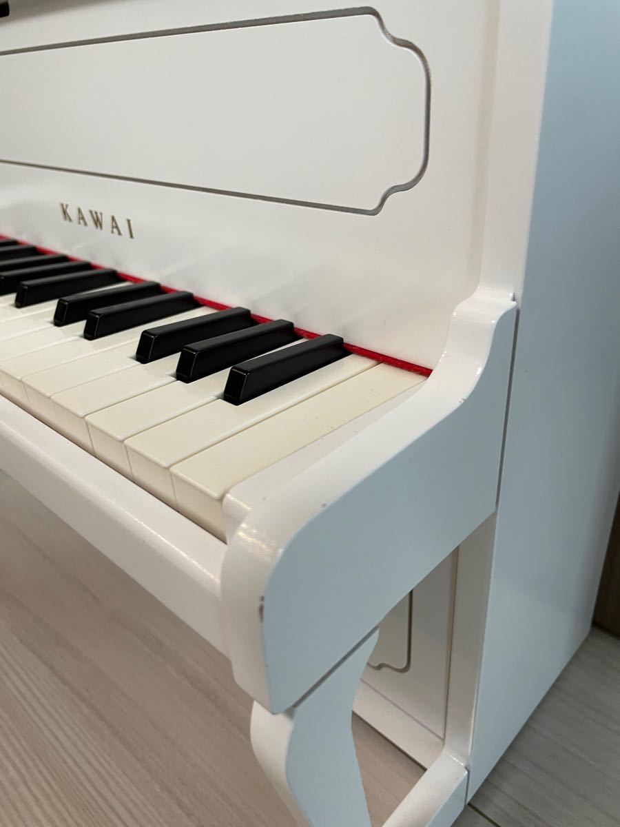 カワイ アップライトピアノ KAWAI トイピアノ 白 ホワイト カワイ アップライトピアノ KAWAI トイピアノ 白 ホワイト