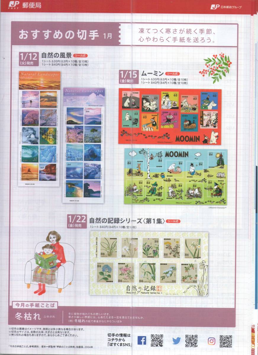 ■令和３年発行　記念切手・ふるさと切手解説（案内）書３９枚・・・2_画像2