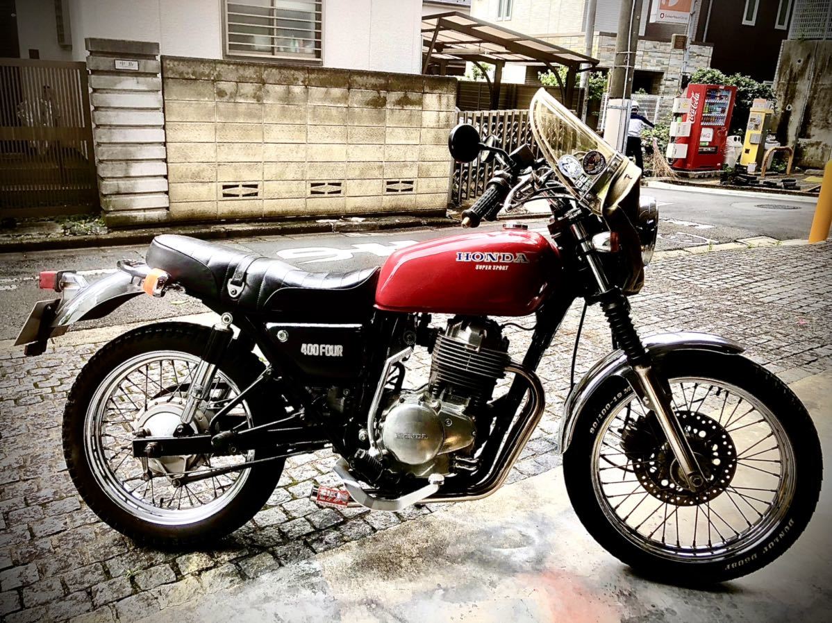 売切 即乗可CB400SS タンクCB400FOUR風 車検5年1/26迄 スーパー 売切 即乗可CB400SS タンクCB400FOUR風 車検5年1/26迄 スーパー