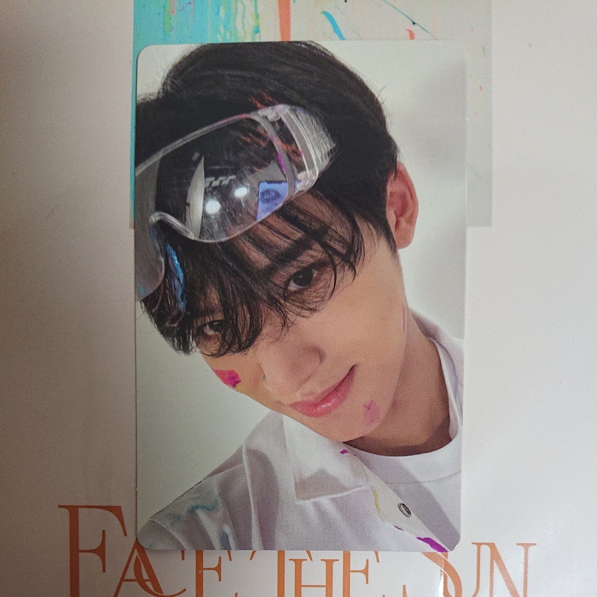 WEB限定カラー SEVENTEEN ミンギュ face the sun hmv ラキドロ トレカ