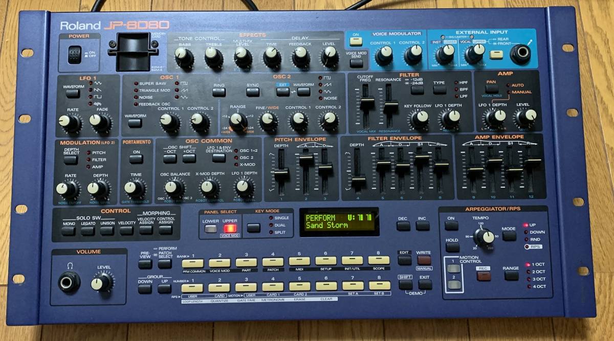 ヤフオク! - Roland JP-8080 ローランド サウンドモジュー...