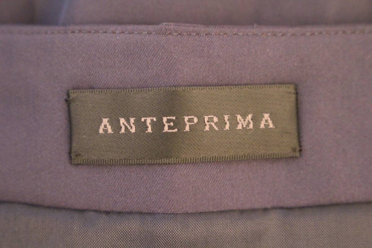 19080056ris ANTEPRIMA アンテプリマ ポリエステル　 スカート ブラック40 [中古] 美品　_画像8
