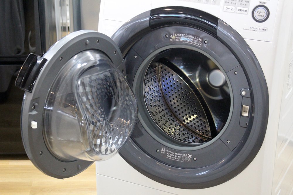37％割引日本限定 SHARP シャープ プラズマクラスター 7kg ドラム式洗濯機 ES-S7C-WL (ホワイト系・左開き) 2018年製 乾燥容量3.5kg  中古品 洗濯機 洗濯、アイロン 家電、AV、カメラ-YGALLERY.BY