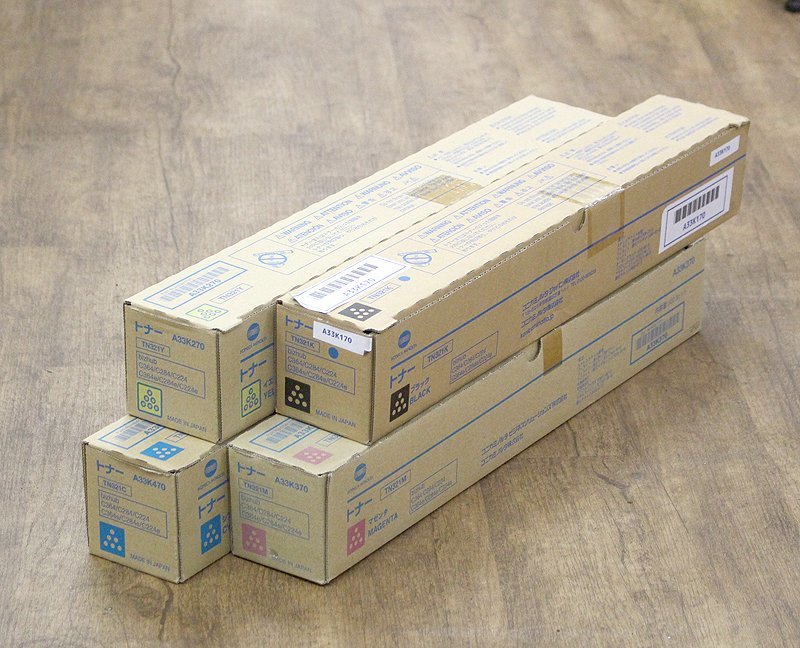 海外 正規品】 コニカミノルタ トナー 4色セット お得 ブラック シアン