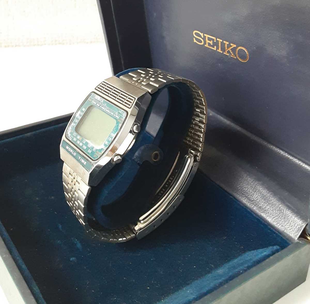 シリアルシール付 SEIKO デジタル ワールドタイム アトラス - 通販