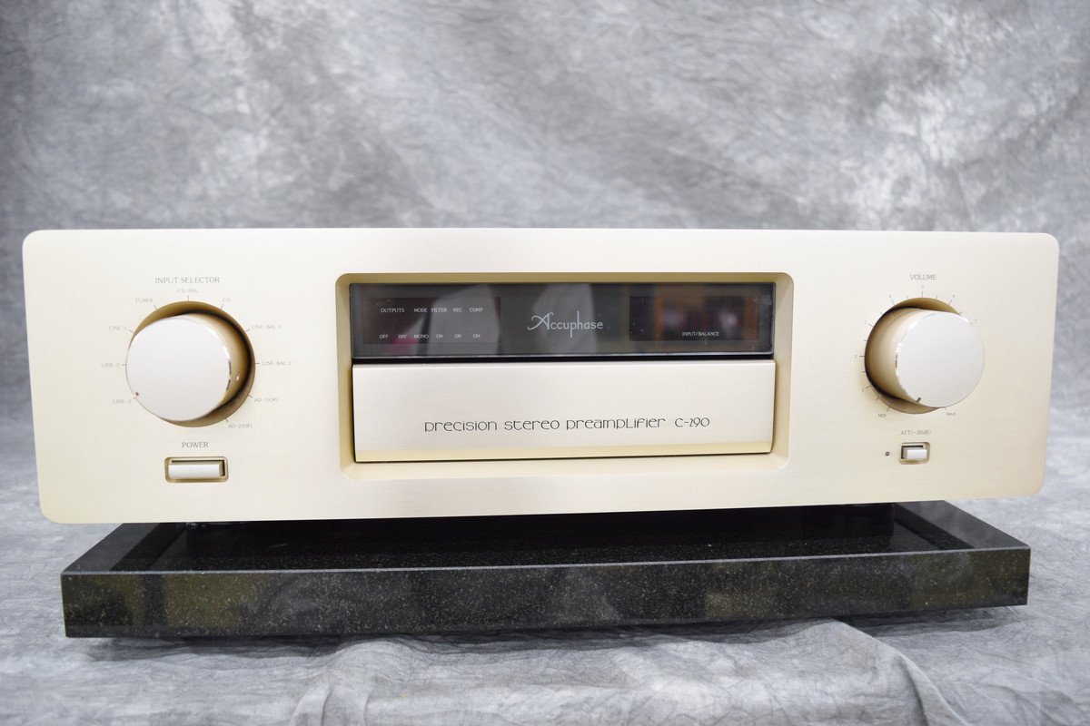Yahoo!オークション - ☆Accuphase C-290 アキュフェーズ プリアン...
