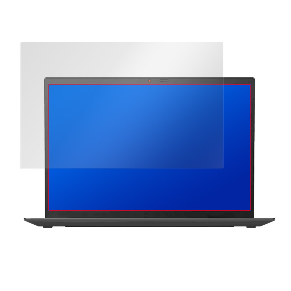 ThinkPad X1 Carbon Gen9 2021 保護 フィルム OverLay Magic for レノボ シンクパッドX1 カーボン 第9世代 キズ修復 耐指紋コーティング_画像3
