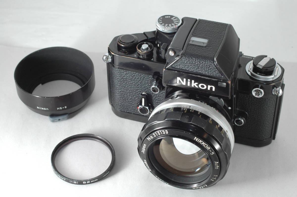 ☆極上良品☆ Nikon F2 フォトミック 55mm F1.2 ☆完動品、露出計良好