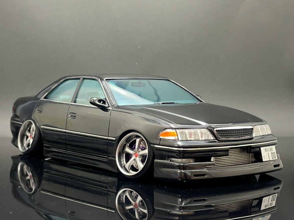 アオシマ 1/24 VERTEX JZX100 マークⅡ 完成品 item details | Yahoo