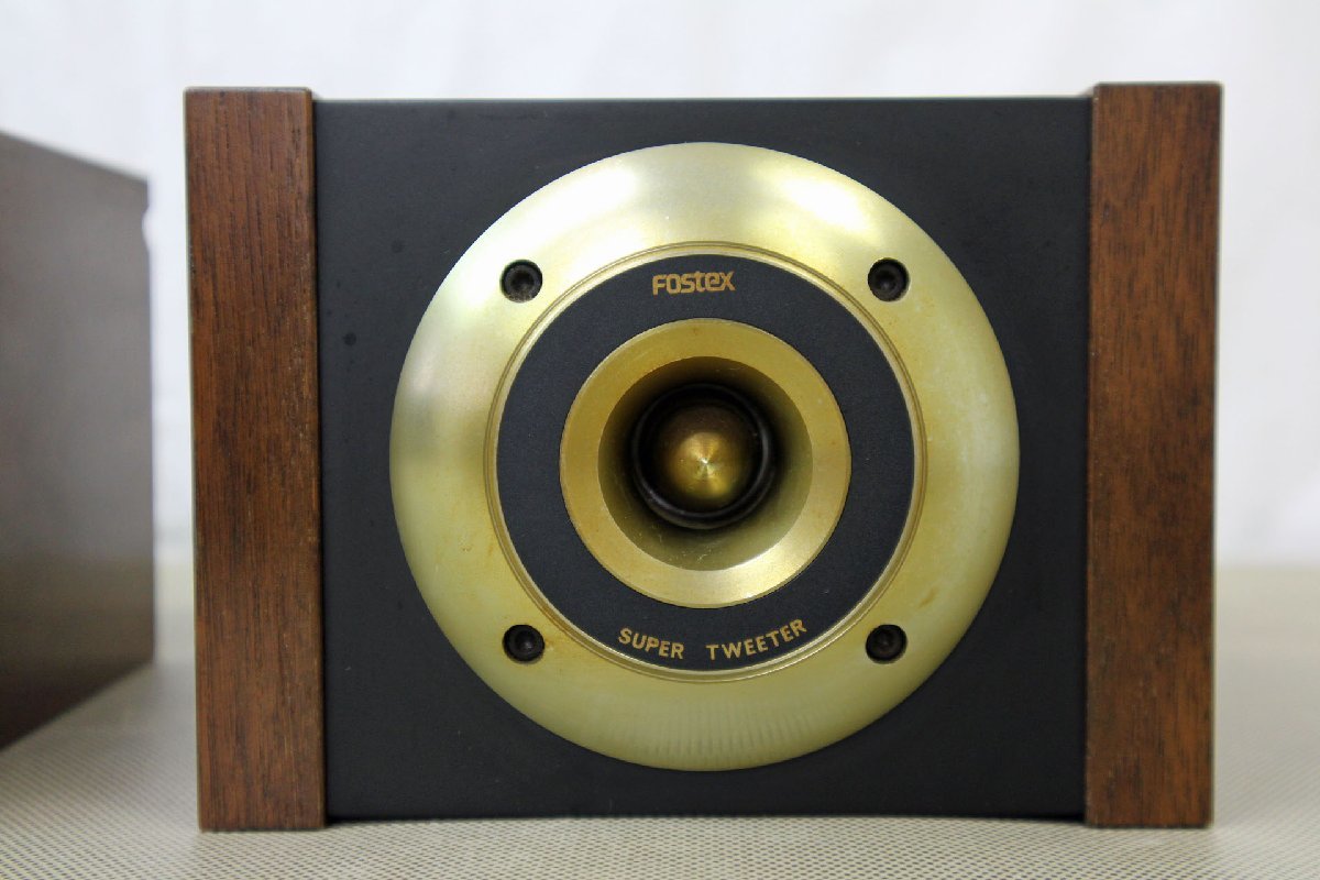 即決 FOSTEX GS90A スーパーツィーター ペア taniura.com