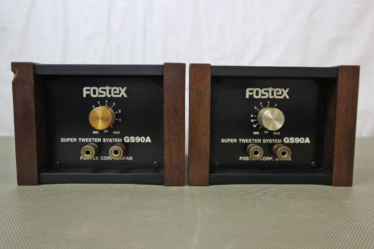 即決 FOSTEX GS90A スーパーツィーター ペア taniura.com