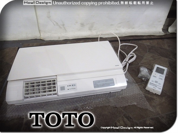 ■展示品■未使用品■TOTO■TYR300シリーズ■100V■ワイヤレス■脱衣所洗面所暖房機■TYR340S■yjj8512k_画像1