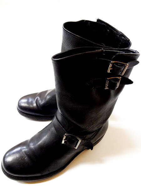 Редкий фрай Фрай короткие инженерные сапоги черные черные USA US7.5 25,5 см. Рабочие ботинки Pecos Boots Logger Boots Boots Boots