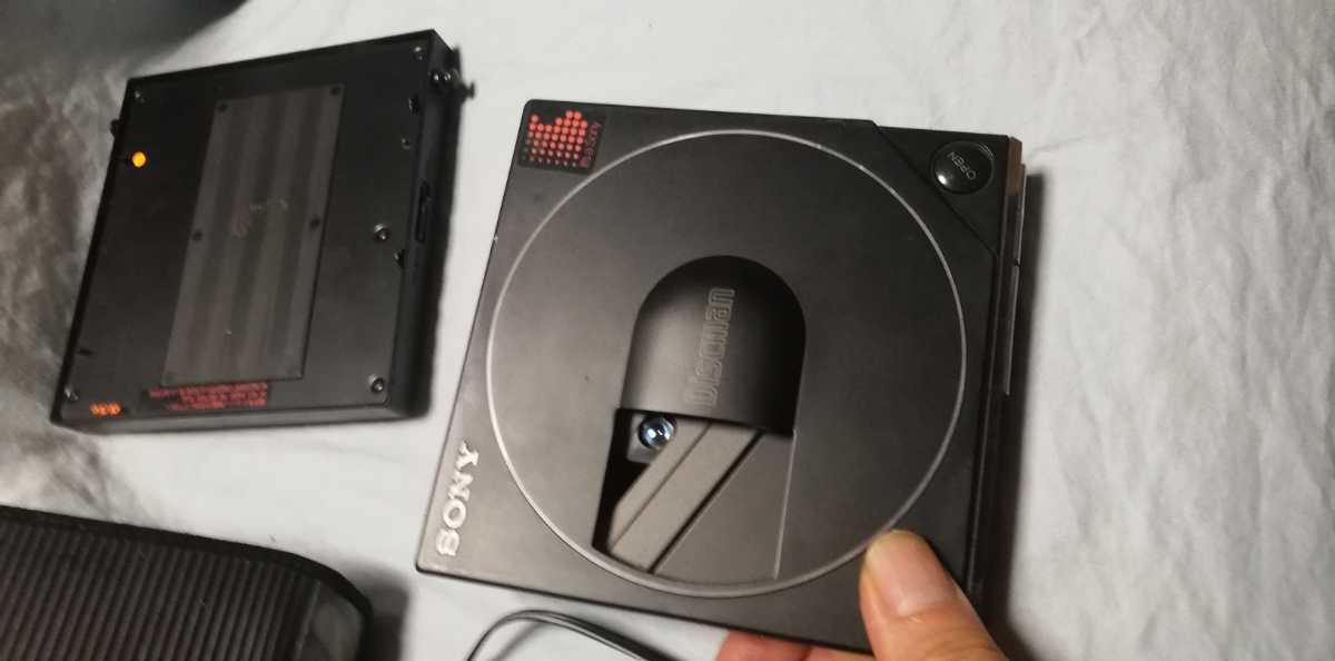 ジャンク品☆SONY D-50MkⅡ/Discman ディスクマン D-50 Mk2/バッテリー