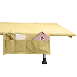 【コットカーキ】新品 キャンプ 防水 アウトドアベッド 簡単組立 軽量 コンパクト 耐荷重210kg キャンピングベッド テントコット アルミ