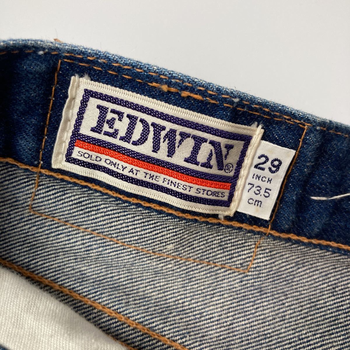 70年代 EDWIN エドウィン 1057 W29 ヴィンテージ ビンテージ デニムパンツ 1970s 70s_画像5