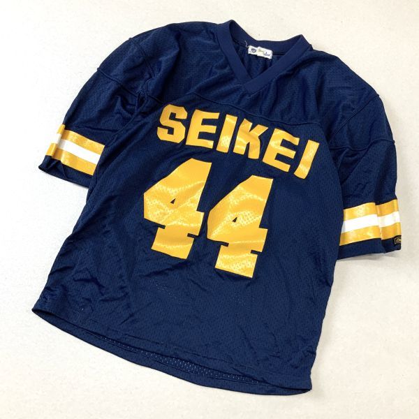 流行 メンズ CLUB QB ユニフォームシャツ アメフト部 成蹊大学 90年代