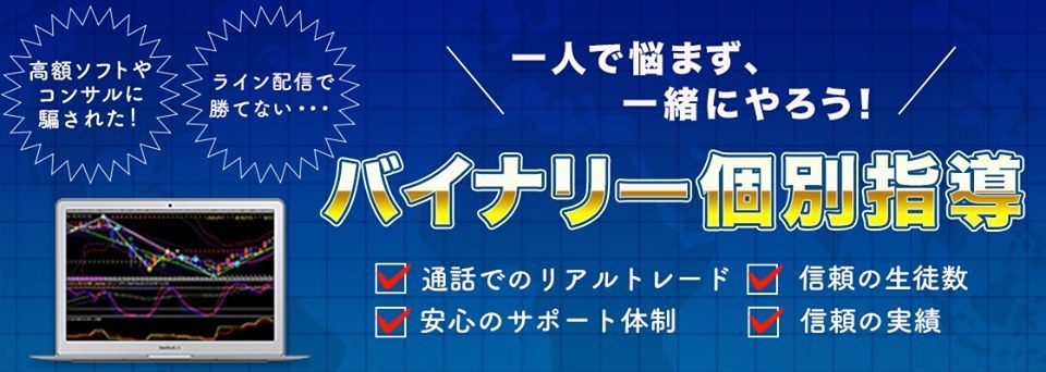 バイナリーオプションの完全個別対応&リアルトレードします バイナリーオプションの完全個別対応&リアルトレードします