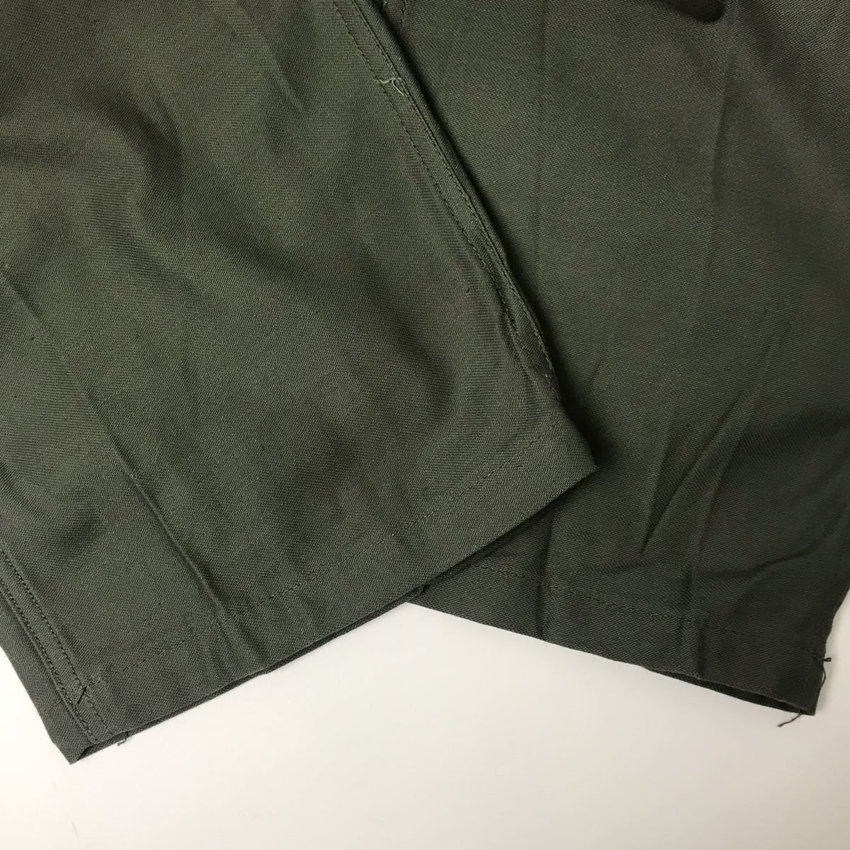 50s60s70s Vintage military the US armed forces the truth thing OG-107 cotton satin Baker pants 36/33 dead stock 