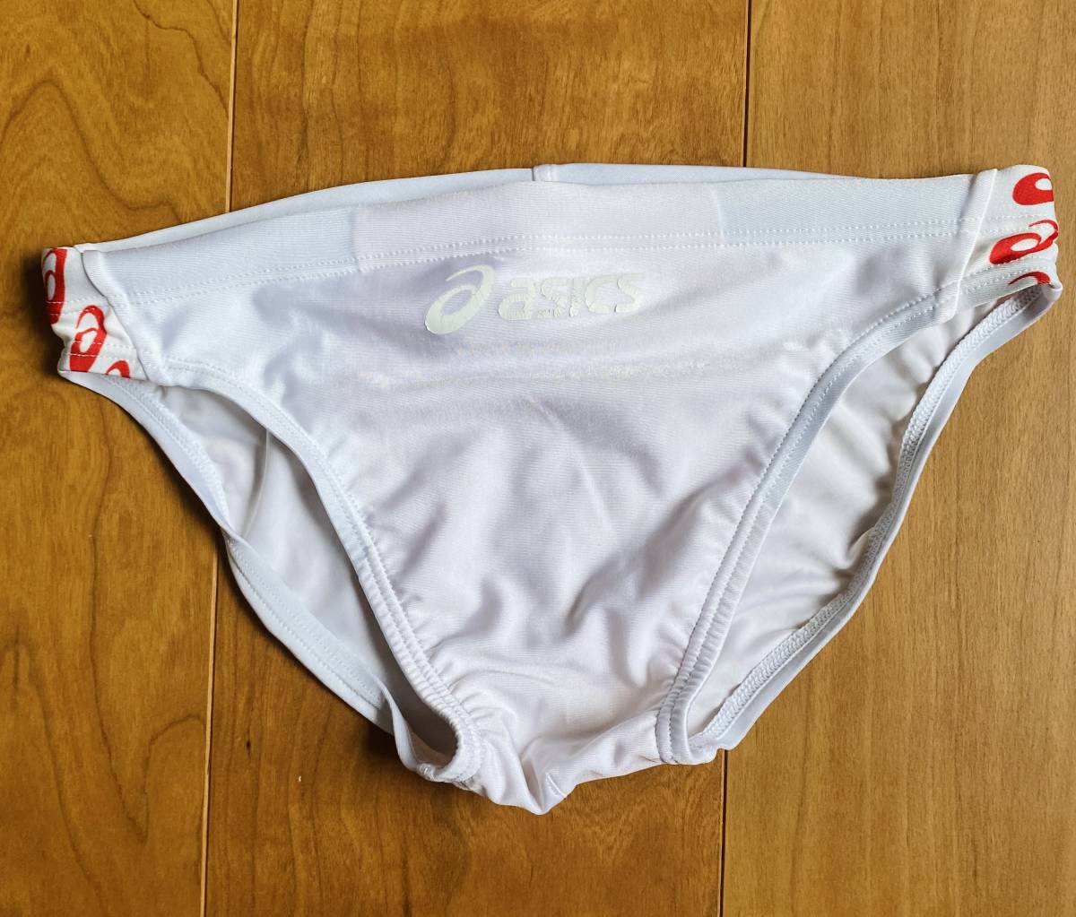美品】asics / ハイドロCD / AMA93T / ホワイト×レッドロゴ / Lサイズ ...