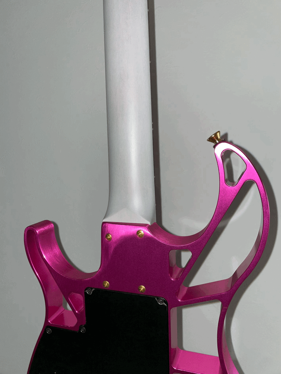 EVO alumi evolution アルミ ギター 0101Z S-Pink Hybrid limited HISASHI GLAY 平沢進 タルボ 3
