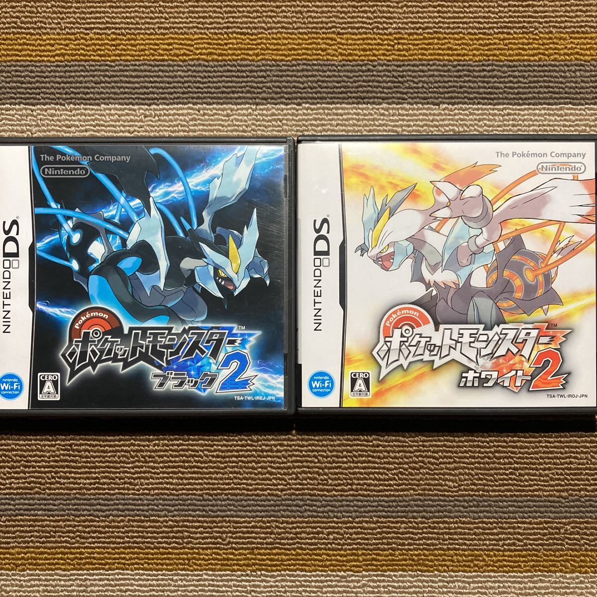 PayPayフリマ｜DS ポケットモンスターブラック2ホワイト2 2本セット