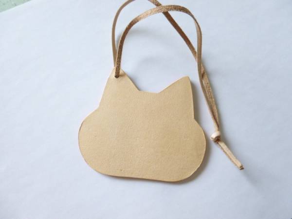  Tochigi leather * cat type handle ko pcs inking pad bag accessory * red 