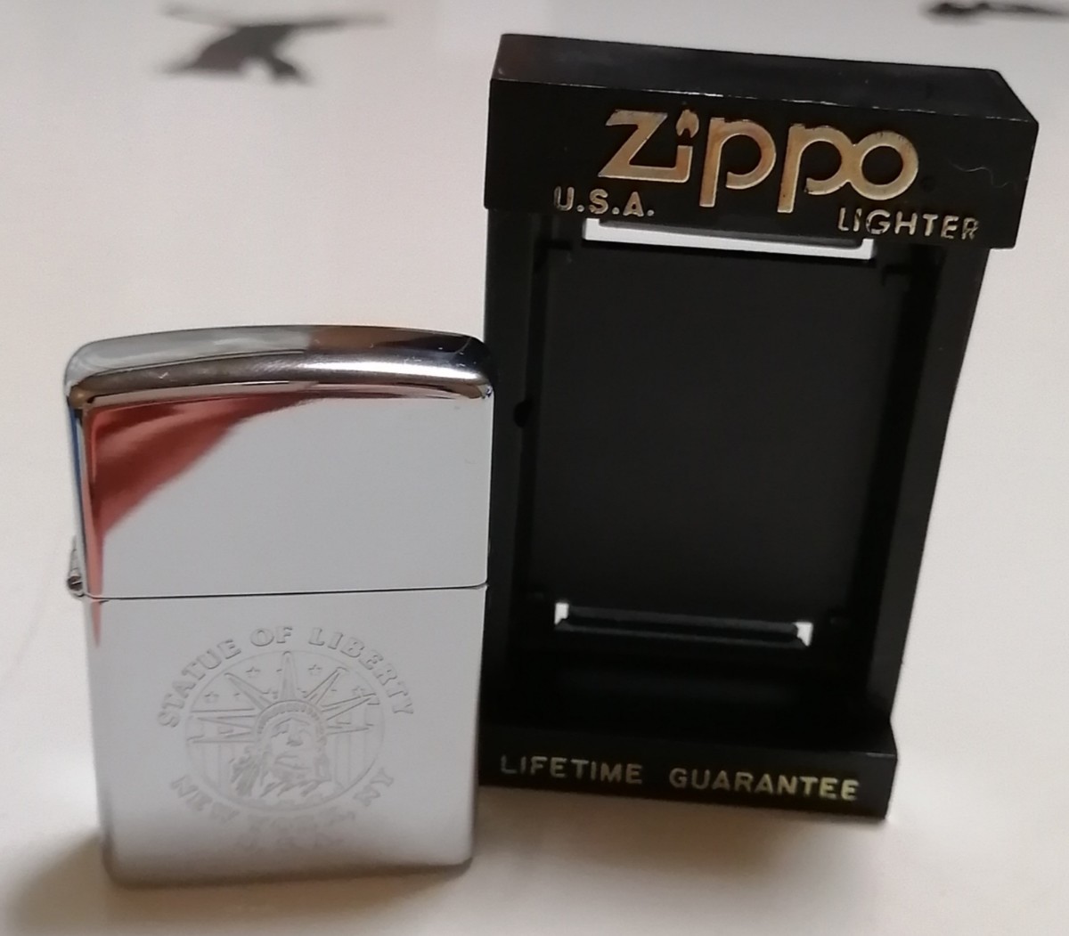 ☆本日限定赤字大特価っ☆【美品貴重品】NY U.S.A. Zippo★ジッポー　ヴィンテージガスライター 　自由の女神　