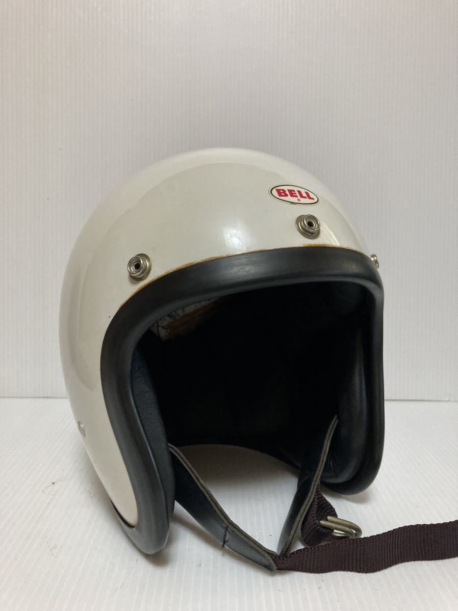 Sシェルごま塩BELL60sヴィンテージ500TXヘルメット銀ベルRTブコmchal 
