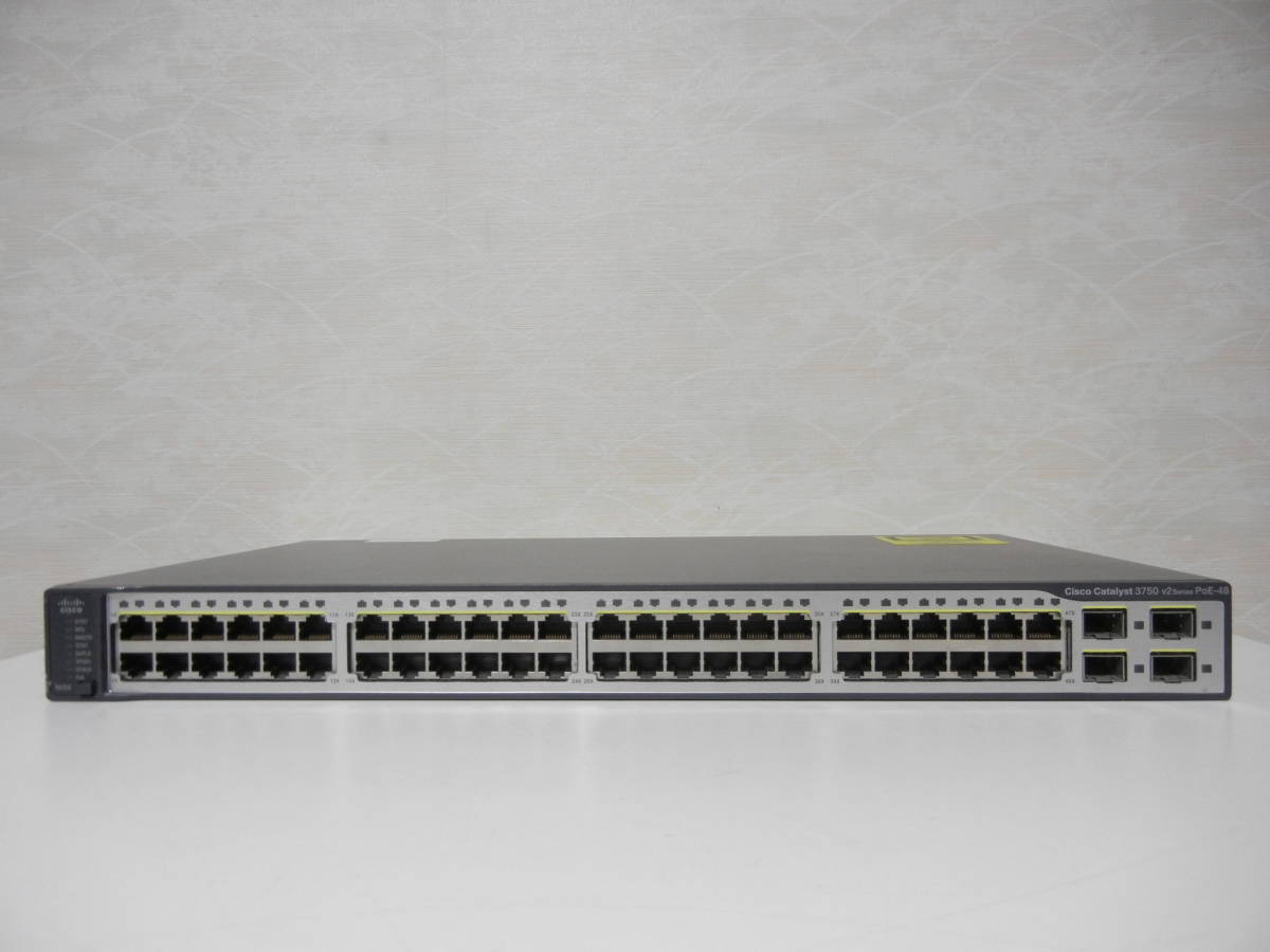 ★ Cisco Catalyst 3750シリーズ（WS-C3750V2-48PS-E）初期化