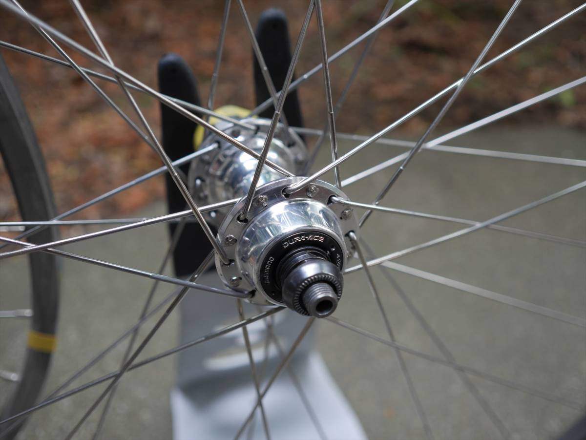 希少 新品リム ARAYA ADX5 + DURA ACE HB-7400 / FH-7403 デュラエース 希少 新品リム ARAYA ADX5 + DURA ACE HB-7400 / FH-7403 デュラエース