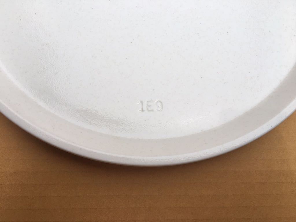 電子レンジ用ターンテーブル 丸皿 直訳約27.4cm セラミック 1E9