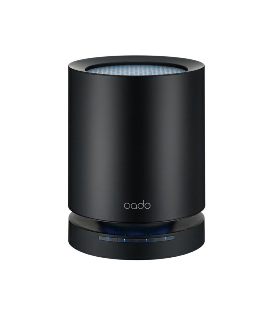 cado カドー空気清浄機 ブラック黒LEAF リーフ 120 AP-C120-BK