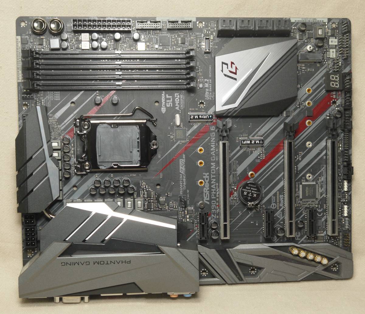 ASRock Z390 Phantom Gaming 6 LGA1151 www.gastech.com.tr