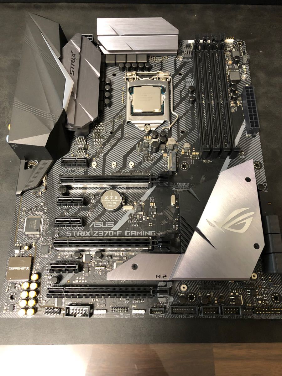 Core i7-8700K ASUS z370-f セット-