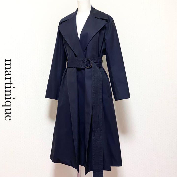 珍しい 【定価5.9万】martinique マルティニーク コート ノーカラー