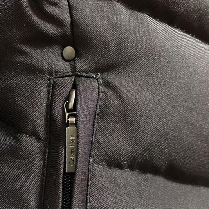 Calvin Klein カルバンクライン 裏起毛 ダックダウン スタンドカラー