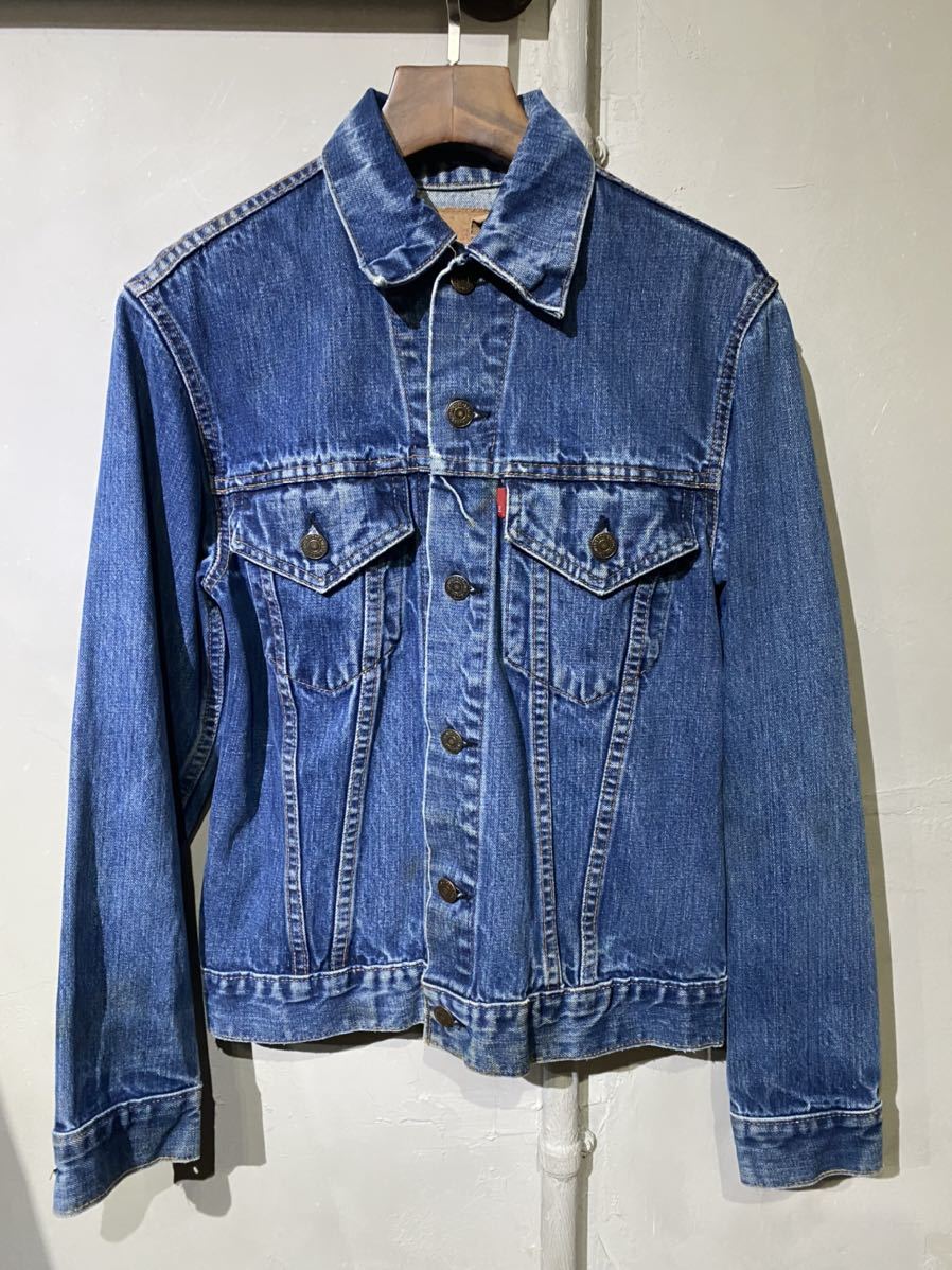 【即決】70s Levi's 70505 4th リーバイス デニム ジャケット サークルR ケアタグ付き インディゴブルー usa アメリカ製 古着 ヴィンテージ_画像2