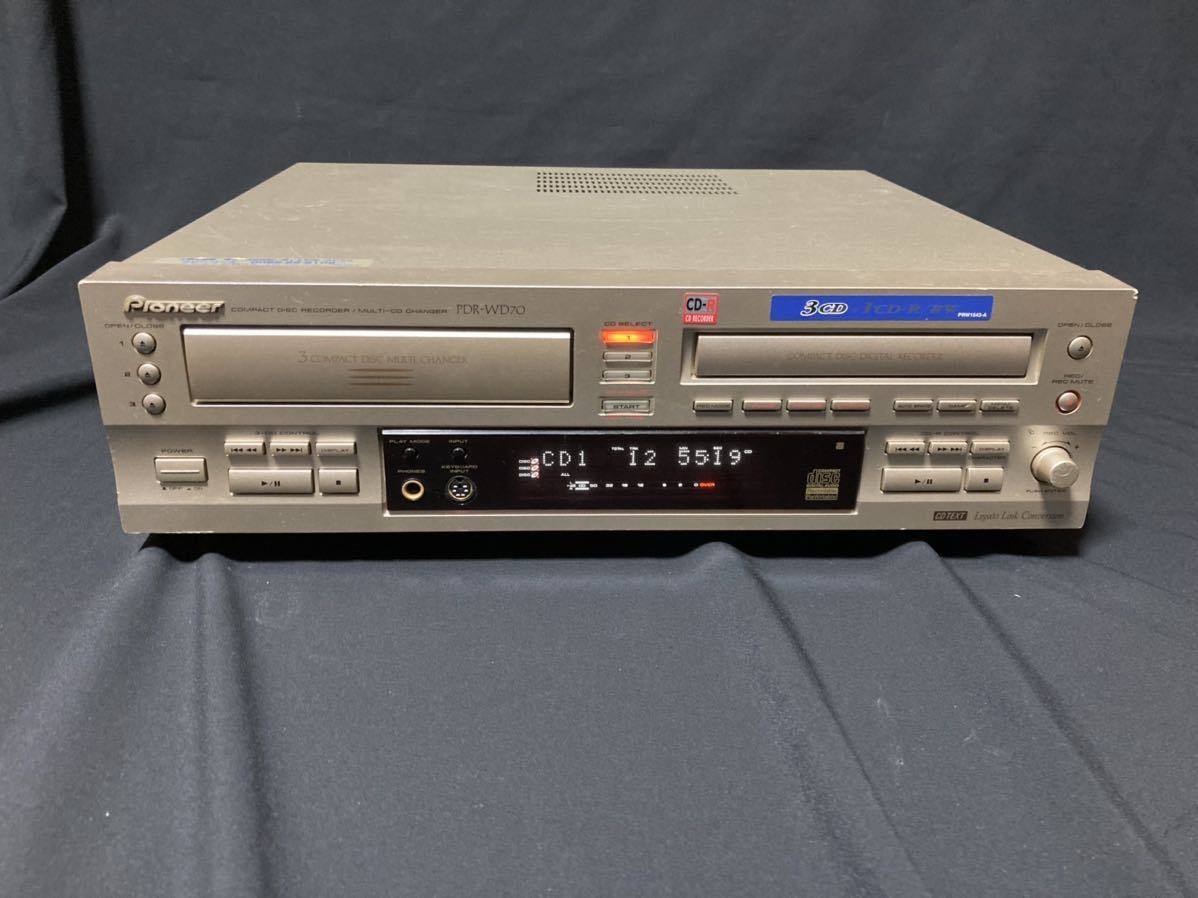 Pioneer パイオニア PDR-WD7 3枚CDプレーヤー/CDレコーダー | dpigroup.org