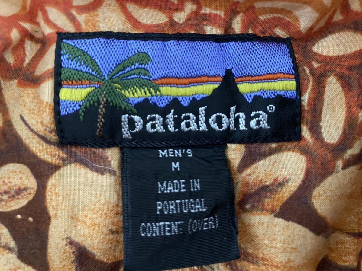 超希少 パタゴニア パタロハアロハシャツ サイズM 黒タグ ポルトガル製