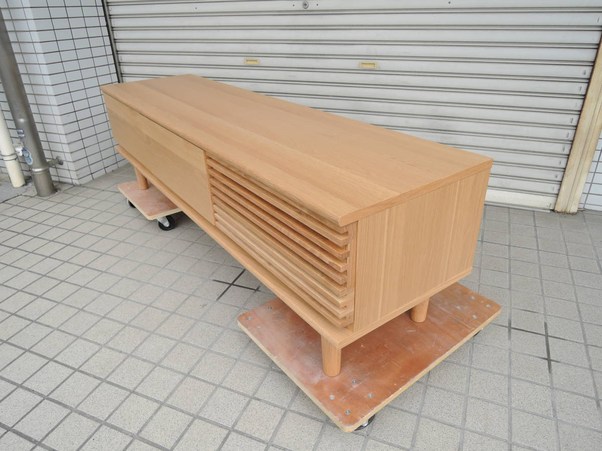 美品 unico/ウニコ◇SOLK/ソルク AVボード テレビボード◇W1600