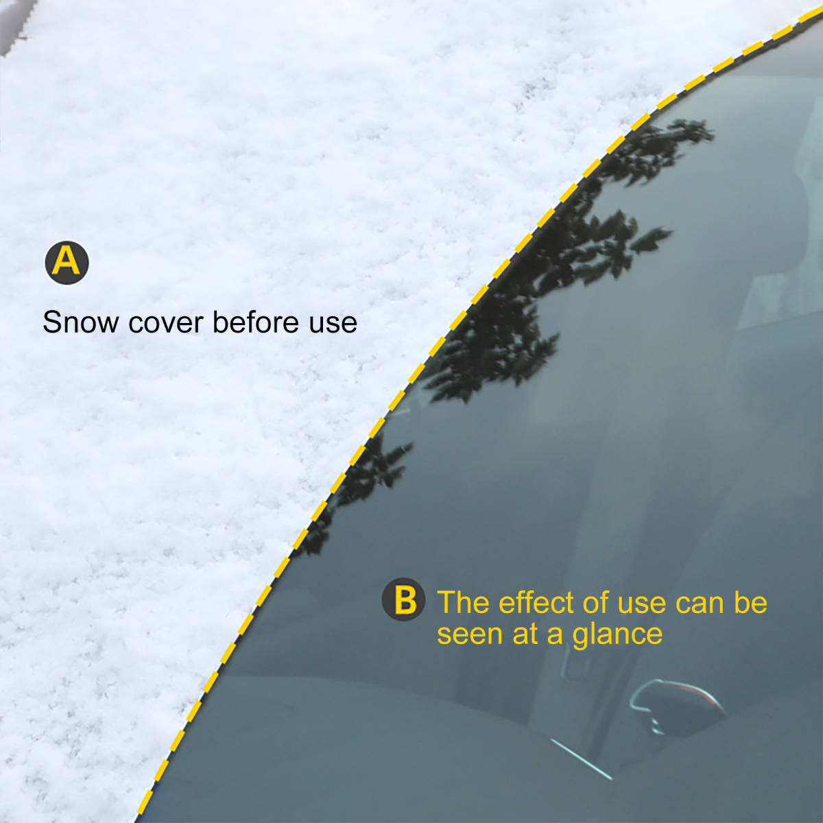 新商品 車 アイススクレーパーフロントガラス アイスブレーカー クリーニング 雪クリーニング除去 ツール_画像4
