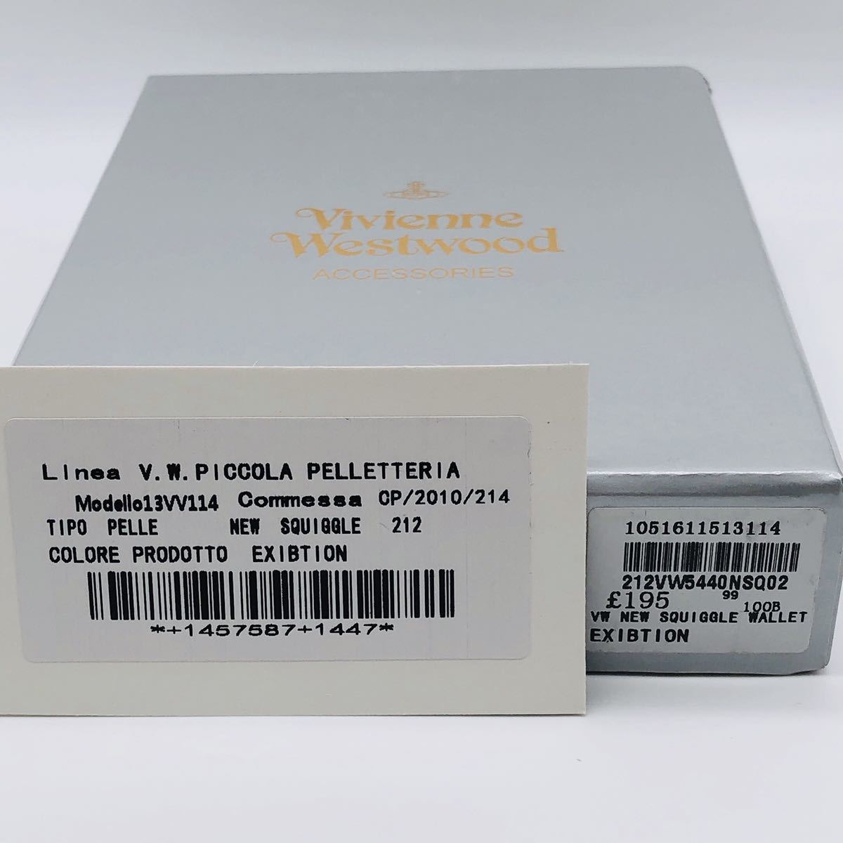 新品・未使用】Vivienne Westwood 三つ折り財布 チェック柄 箱☆袋付き