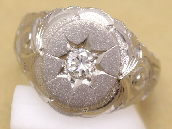 祝開店!大放出セール開催中 高品質ダイヤ0.29ct PT850 16.4g メンズ リング 20号 美品 プラチナ