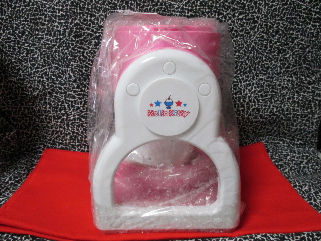 * Hello Kitty Sanrio 2007 Hello Kitty chip ice machine part 3 ice crusher new goods unopened boxed pink 